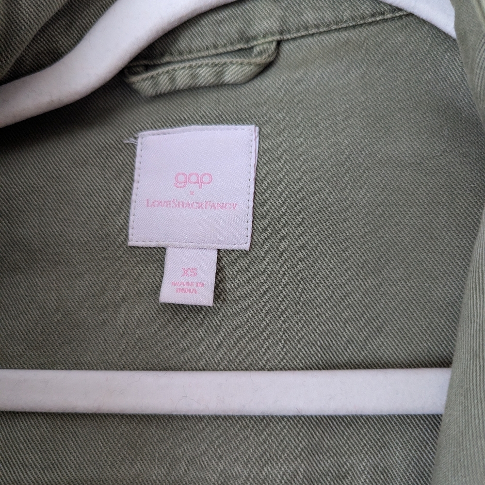 Loveshackfancy Utility Jacket Size S - image 4